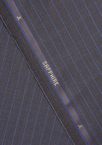 Drapers Sapphire Wool Fabric - D Brown