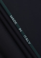 Reda Solid Weave Super 110's Wool Fabric - Navy