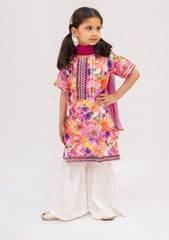Kids - Abar - Muskurati Eid - SILK FLORAL