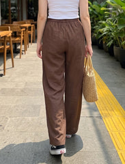 Pret - Moven - Cotton Blended Jersey Trouser - Brown