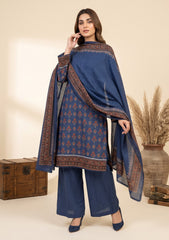 Winter - Rubaaiyat - Bana Dora Linen 26 - D#02 - BLUE
