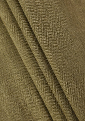 Giovanni Tonella Silk And Wool Fabric - G Khaki