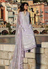 Lawn - Ansab Jahangir - Zoha - Luxury 25 - AJ-LL-25-12 - French Lavender