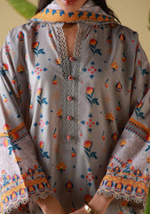 Lawn - Sahar - Mirha 26 - SS1-26-21 - Silver Mosaic