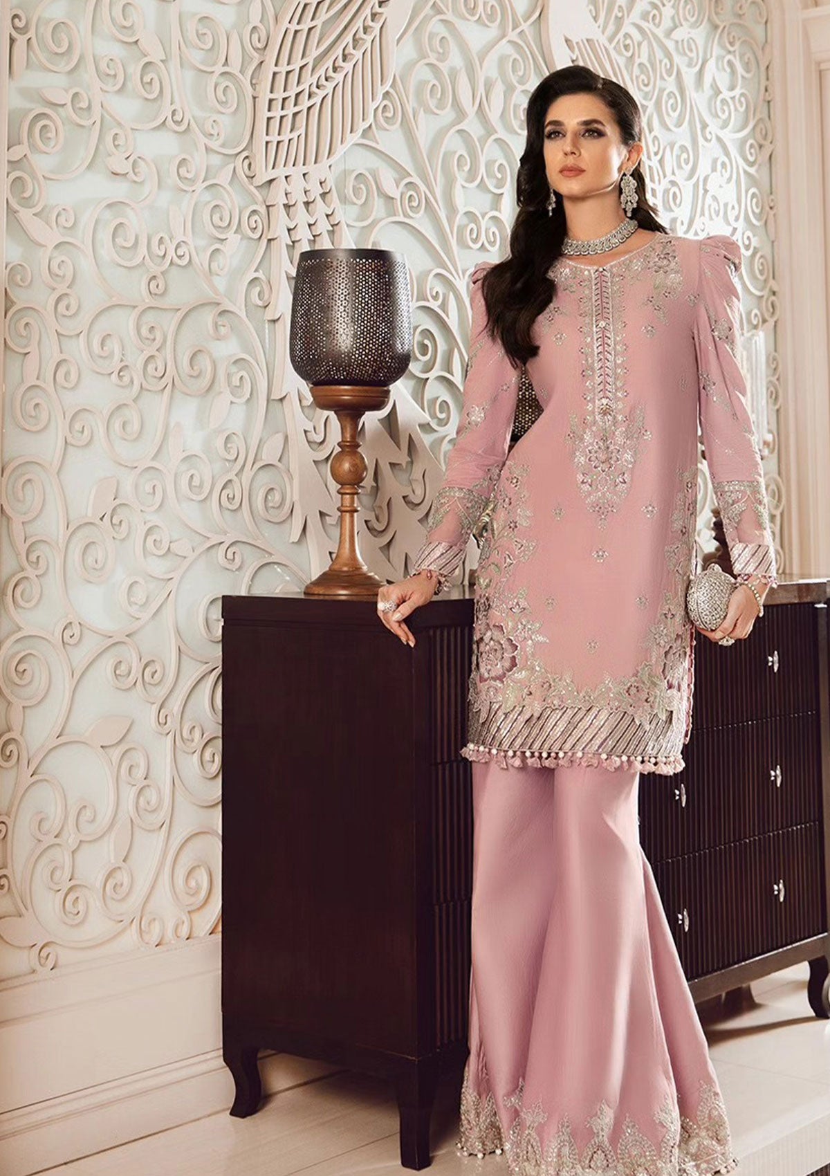 Formal Collection - Maria B - Sateen - Fall - MSF#06 – Saleem Fabrics ...