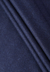 Vitale Barberis Canonico Original Flannel Wool Fabric - N Blue