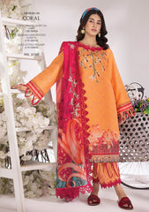 Lawn Collection - Rang Rasiya - Breeze - D#08 Coral