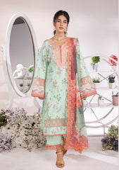 Lawn Collection - Rang Rasiya - Breeze - D#04 Mint