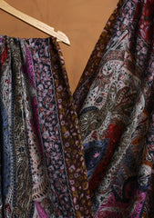 Pashmina Qalamkar Ari Work Jaaldar Shawl D#03 - Multi 1