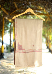Pashmina Wool Kashmiri Shawl D - 09 - Skin