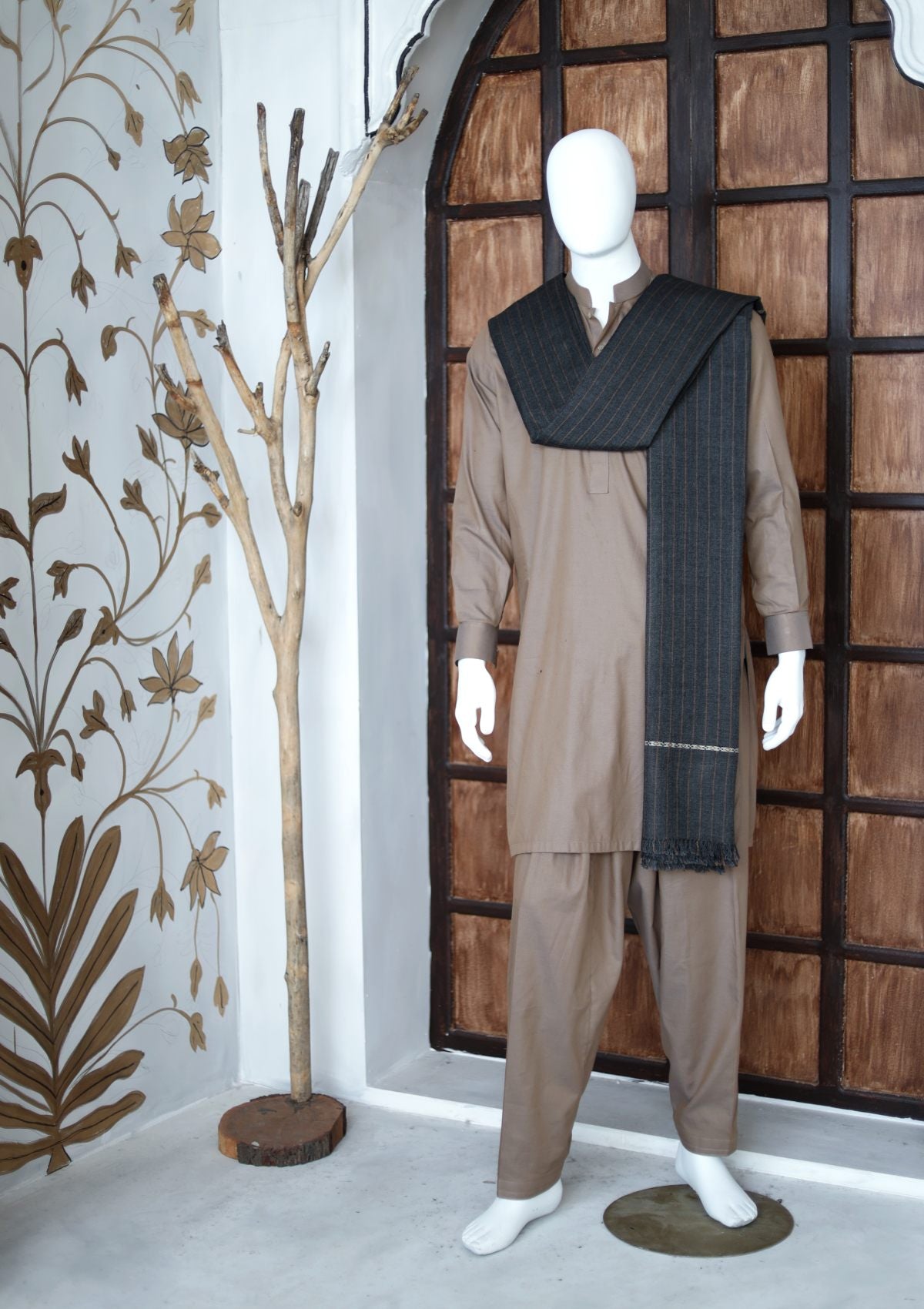 Men Shawls - Wool Shawls - D#231 - Malaysia