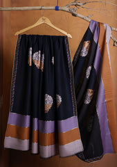 Pashmina Ari Work Shawl D#06 - N Blue