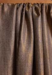 Pashmina Zari Branded Shawl D#03 - Brown