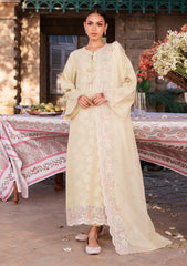 Lawn - Cross Stitch - Eid Unstitched 25 - JASMINE GREEN