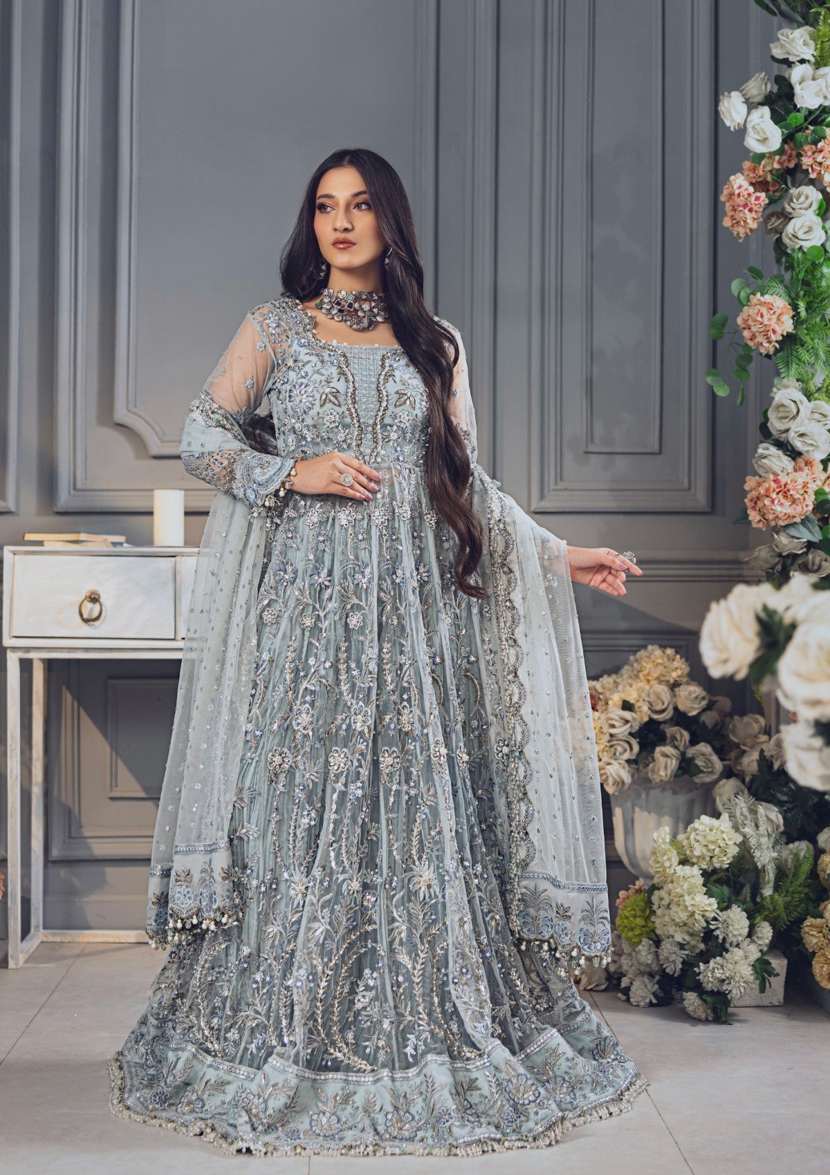 Formal Collection - Rubaaiyat - Wedding Edit 24 - Sky Blue