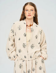 Pret - Moven - Stylish Modern Summer Women's Jacket - Skin