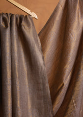 Pashmina Zari Branded Shawl D#03 - Brown