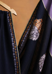 Pashmina Ari Work Shawl D#06 - N Blue