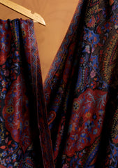 Pashmina Jamawar Shawl D#20 - Black