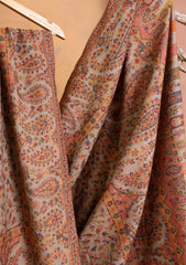 Pashmina Jamawar Shawl D#202 - Brown