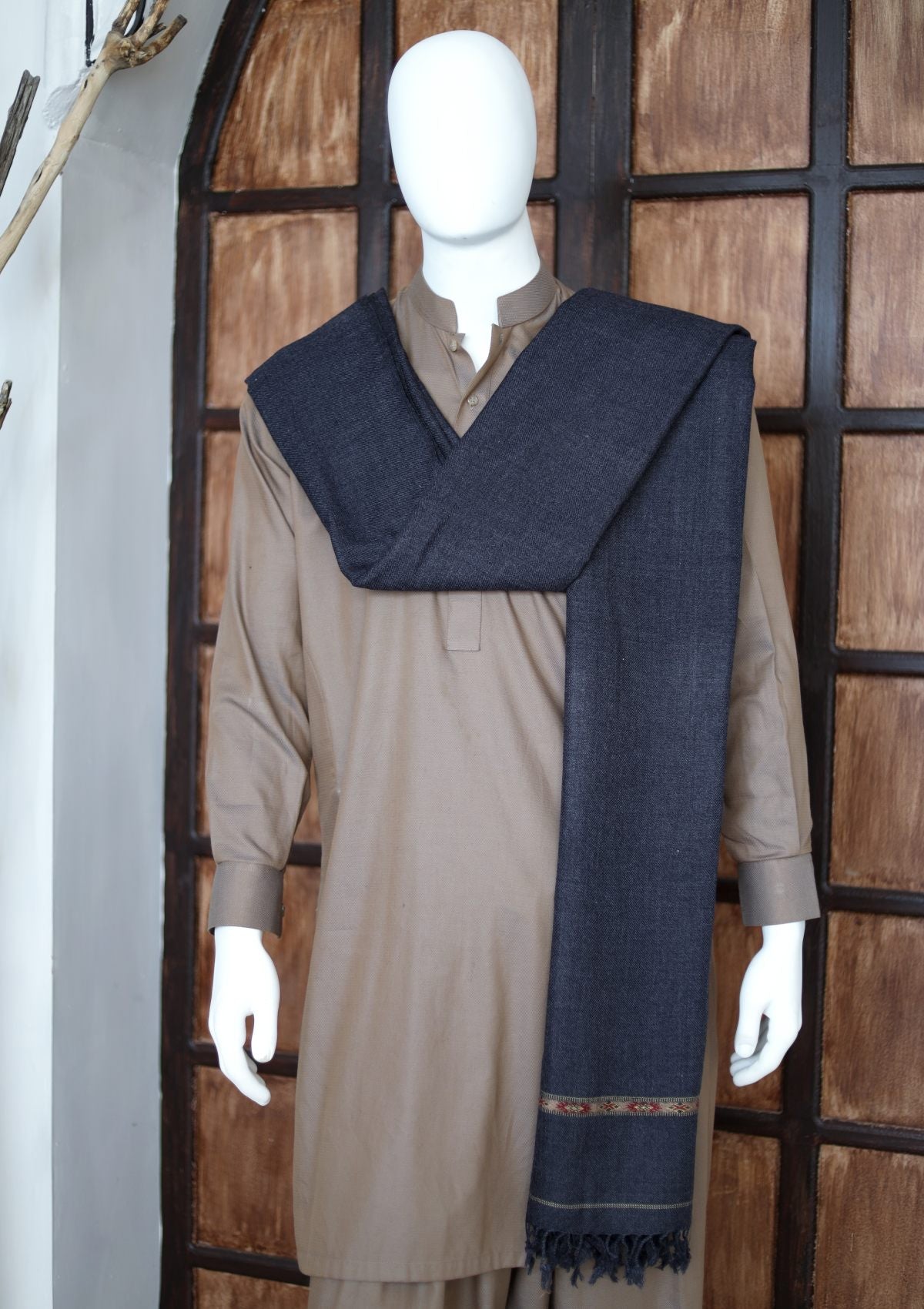 Men Shawls - Wool Shawls - D#93 - Malaysia