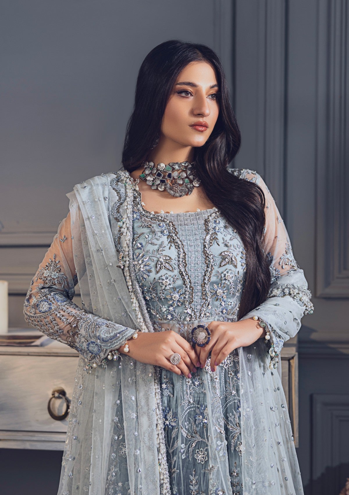 Formal Collection - Rubaaiyat - Wedding Edit 24 - Sky Blue