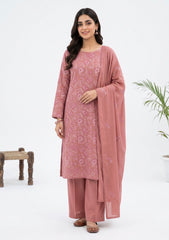 Winter - Rubaaiyat - Pashmina Embroidered 26 - D#06 - Tea Pink