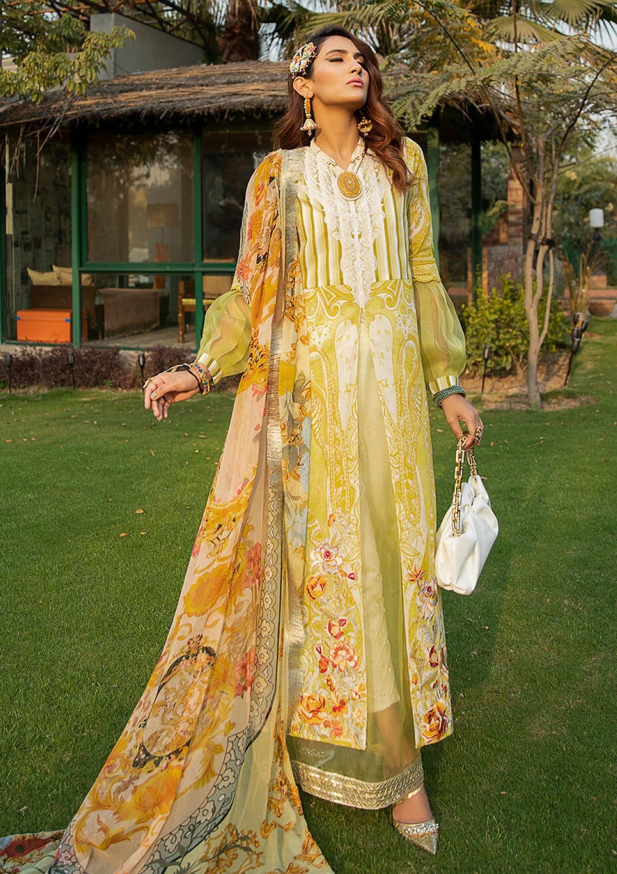 Lawn Collection - Javandi - Lurury - JL21#04 - Aftab