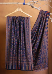 Pashmina Jamawar Shawl D#209 - N Blue