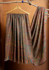 Pashmina Jamawar Shawl D#02 - Skin