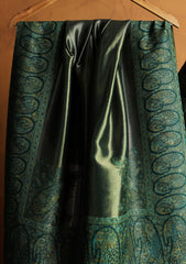 Pashmina Zari Jamawar Shawl D#70 - D Green