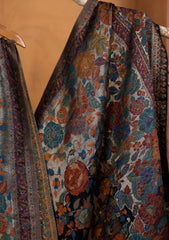 Pashmina Zari Jamawar Shawl D#27 - Black