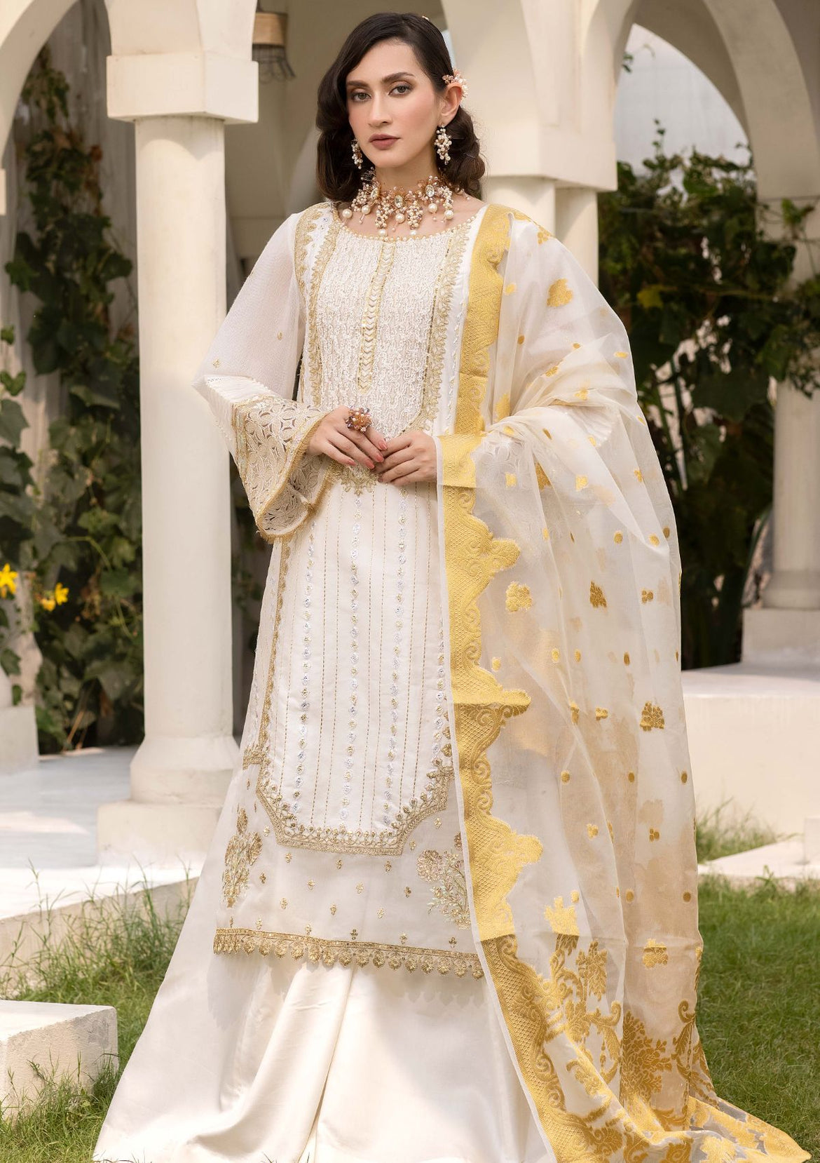 Nikkah Dresses: Embracing Tradition with Timeless Elegance Saleem Fabrics Traditions Nikkah Dresses: Embracing Tradition with Timeless Elegance Saleem Fabrics Traditions