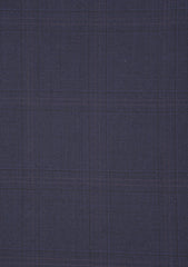 Drago Luxury Micron Super 160's Wool Fabric - Blue