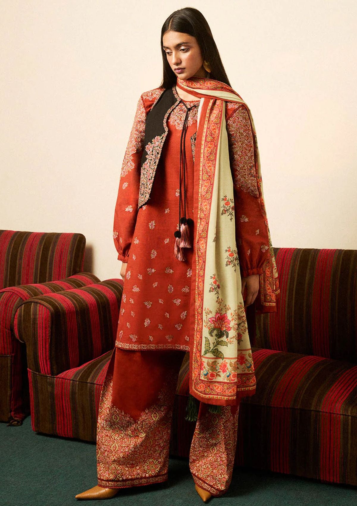 Winter Collection - Jugnu by Hussain Rehar - Autumn Winter - Aurelia