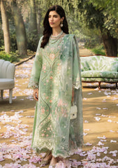 Lawn - Sardinia - Floral Forest - SFF25#802 - Green Allure