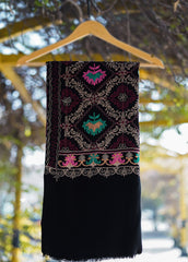 Wool Ari Work Shawl D - 1E - Multi