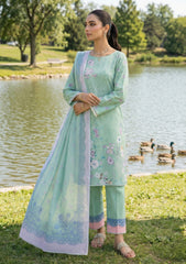 Lawn - Rubaaiyat - R Prints 26 - Volume 2 - RP2#01 - Aqua