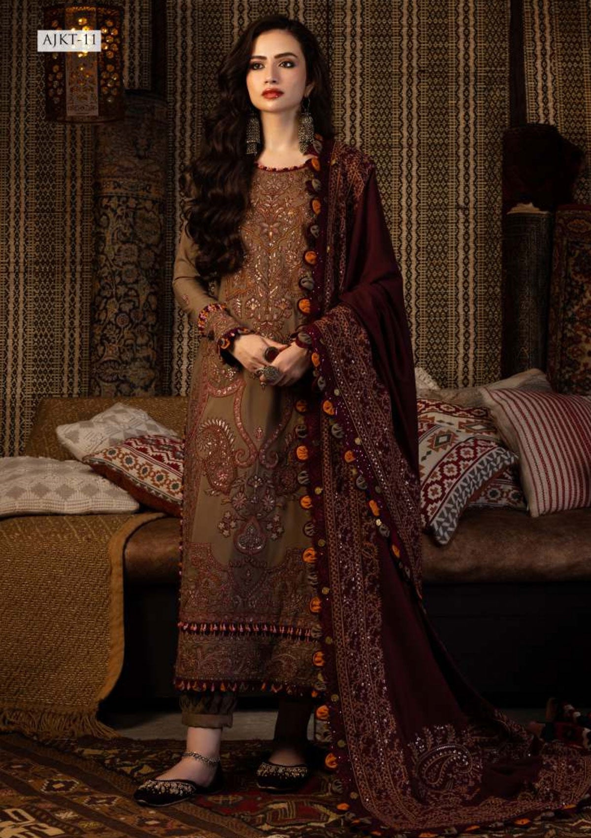 Winter Collection - Asim Jofa - Kashmiri Taanka - AJKT#11 – Saleem ...