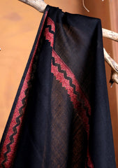 Pashmina Embroidered Border Shawl D#231 - Black