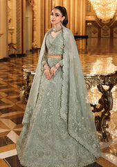 Formals - Elaf Premium - Stardom - Handwork 25 - ESH-03 - LIME LIGHT