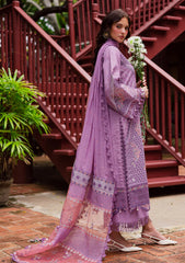 Winter - Marjjan - Bella 25 - Embroidered Karandi - MWK#41 A - LIGHT PURPLE