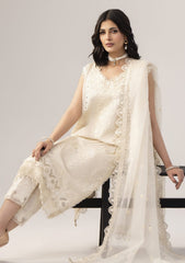 Lawn - Rayasha - Embroidered - RL#1305 - Ebony and pearl