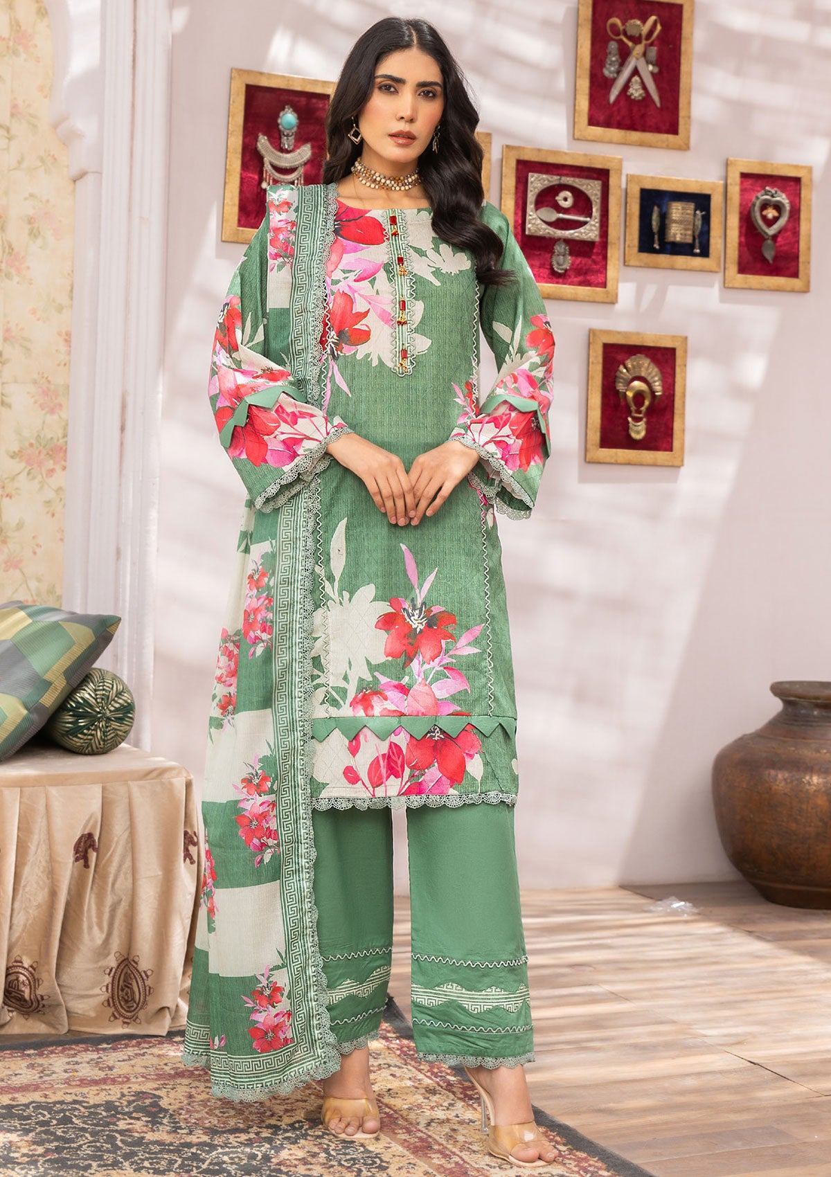 Lawn Collection - Humdum - Rang e Noor - HRN#11