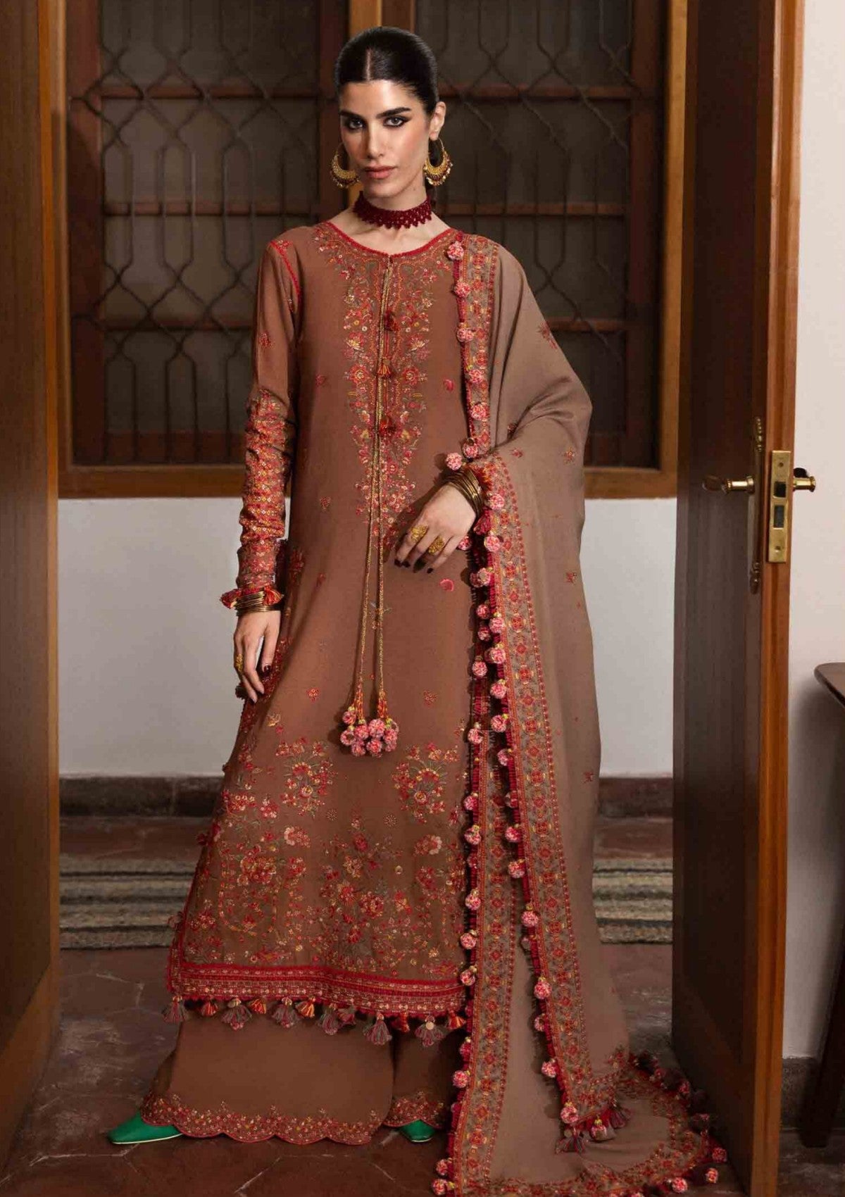 Winter Collection - Hussain Rehar - Karandi A/W 24 - Shay