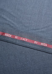 Reda Super 150's Wool Fabric - Charcoal