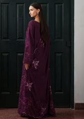 Winter - Neeshay - Reverie Karandi Unstitched 26 - MULBERRY