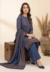 Winter - Rubaaiyat - Bana Dora Linen 26 - D#02 - BLUE