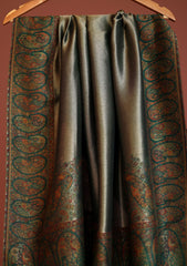 Pashmina Zari Jamawar Shawl D - 09 - Green