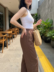 Pret - Moven - Cotton Blended Jersey Trouser - Brown